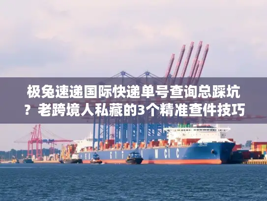 极兔速递国际快递单号查询总踩坑？老跨境人私藏的3个精准查件技巧
