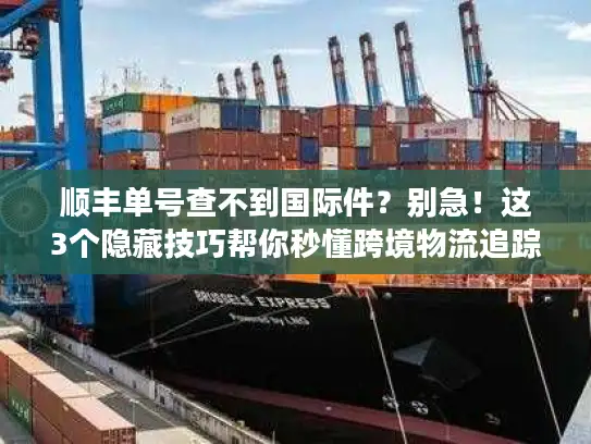 顺丰单号查不到国际件？别急！这3个隐藏技巧帮你秒懂跨境物流追踪门道