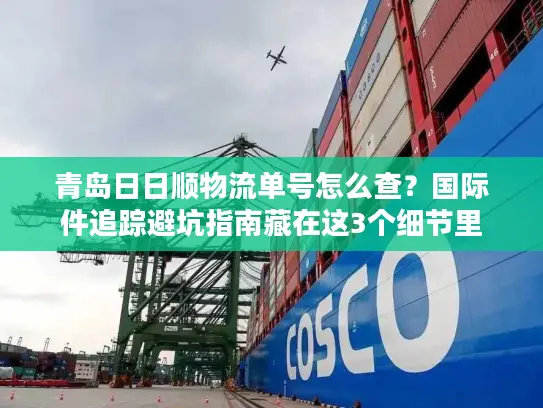 青岛日日顺物流单号怎么查？国际件追踪避坑指南藏在这3个细节里
