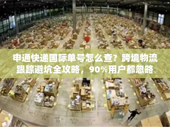 申通快递国际单号怎么查？跨境物流跟踪避坑全攻略，90%用户都忽略了这些
