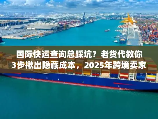 国际快运查询总踩坑？老货代教你3步揪出隐藏成本，2025年跨境卖家必看