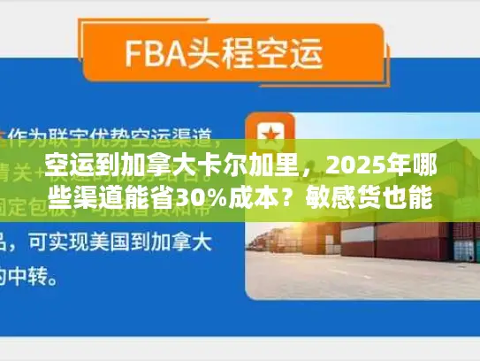 空运到加拿大卡尔加里，2025年哪些渠道能省30%成本？敏感货也能飞？