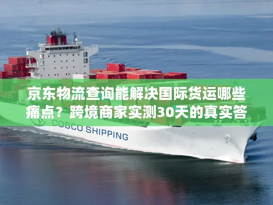 京东物流查询能解决国际货运哪些痛点？跨境商家实测30天的真实答案