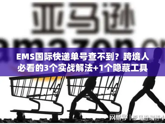 EMS国际快递单号查不到？跨境人必看的3个实战解法+1个隐藏工具