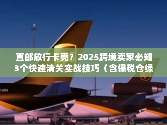 直邮放行卡壳？2025跨境卖家必知3个快速清关实战技巧（含保税仓绿色通道案例）