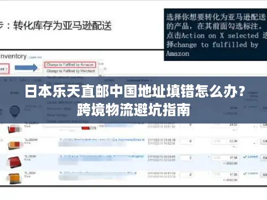日本乐天直邮中国地址填错怎么办？跨境物流避坑指南