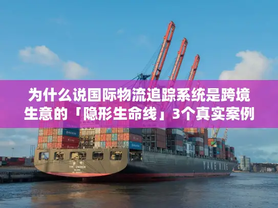 为什么说国际物流追踪系统是跨境生意的「隐形生命线」3个真实案例揭开真相