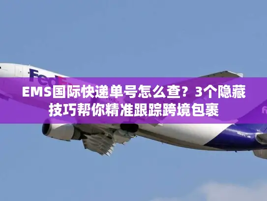 EMS国际快递单号怎么查？3个隐藏技巧帮你精准跟踪跨境包裹