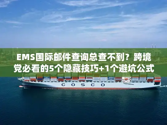 EMS国际邮件查询总查不到？跨境党必看的5个隐藏技巧+1个避坑公式