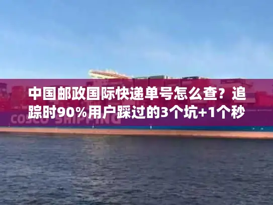 中国邮政国际快递单号怎么查？追踪时90%用户踩过的3个坑+1个秒更技巧