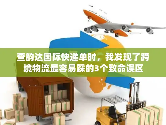 查韵达国际快递单时，我发现了跨境物流最容易踩的3个致命误区