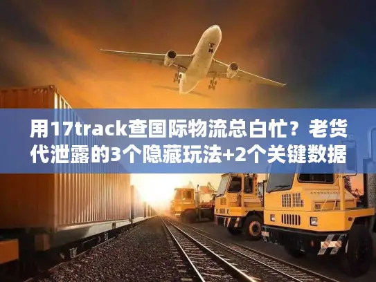 用17track查国际物流总白忙？老货代泄露的3个隐藏玩法+2个关键数据