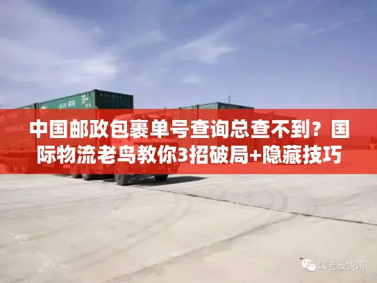 中国邮政包裹单号查询总查不到？国际物流老鸟教你3招破局+隐藏技巧