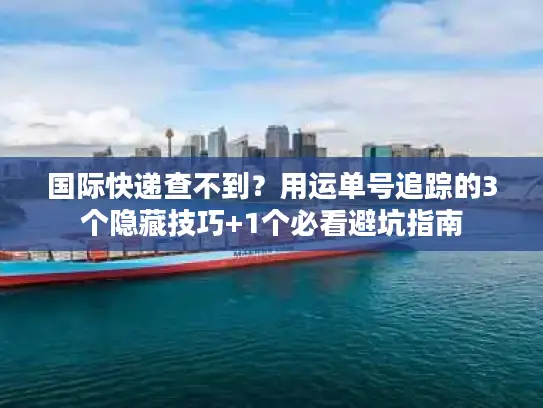 国际快递查不到？用运单号追踪的3个隐藏技巧+1个必看避坑指南