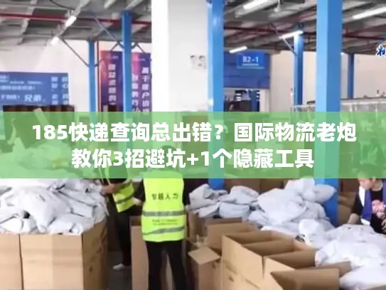 185快递查询总出错？国际物流老炮教你3招避坑+1个隐藏工具