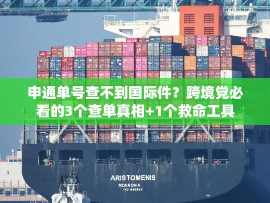 申通单号查不到国际件？跨境党必看的3个查单真相+1个救命工具