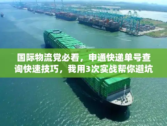 国际物流党必看，申通快递单号查询快速技巧，我用3次实战帮你避坑