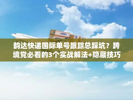 韵达快递国际单号跟踪总踩坑？跨境党必看的3个实战解法+隐藏技巧