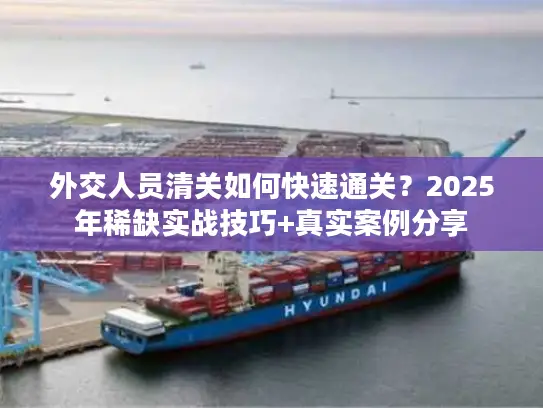 外交人员清关如何快速通关？2025年稀缺实战技巧+真实案例分享