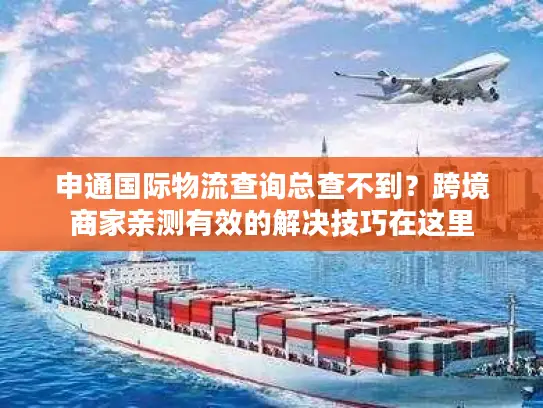 申通国际物流查询总查不到？跨境商家亲测有效的解决技巧在这里