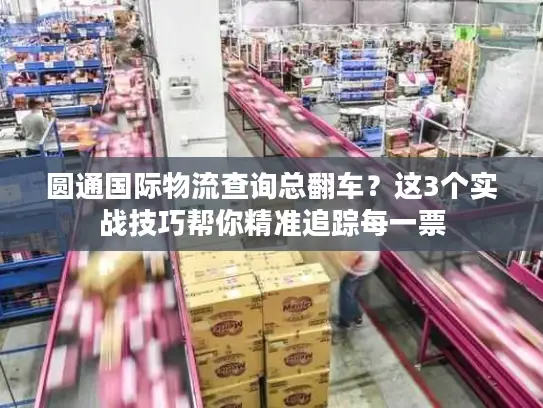 圆通国际物流查询总翻车？这3个实战技巧帮你精准追踪每一票
