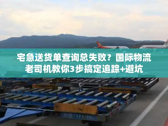 宅急送货单查询总失败？国际物流老司机教你3步搞定追踪+避坑