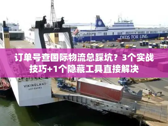 订单号查国际物流总踩坑？3个实战技巧+1个隐藏工具直接解决