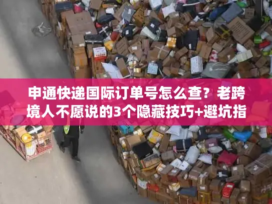 申通快递国际订单号怎么查？老跨境人不愿说的3个隐藏技巧+避坑指南