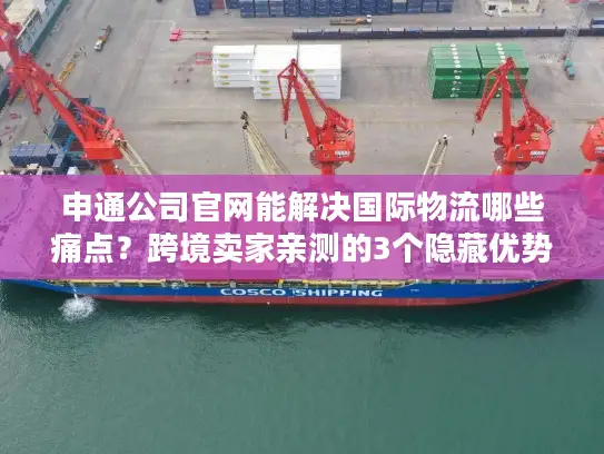 申通公司官网能解决国际物流哪些痛点？跨境卖家亲测的3个隐藏优势