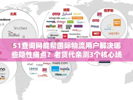 51查询网能帮国际物流用户解决哪些隐性痛点?老货代亲测3个核心场景 51查询网能帮国际物流用户解决哪些隐性痛点?老货代亲测3个核心场景
