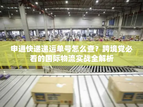 申通快递递运单号怎么查？跨境党必看的国际物流实战全解析
