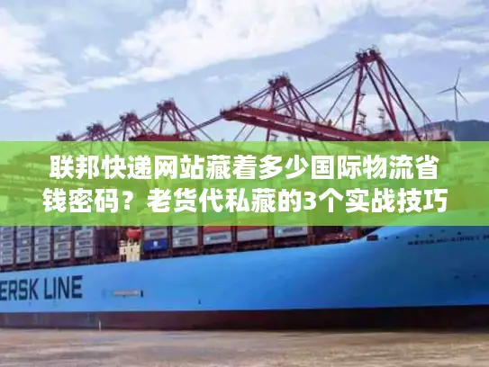 联邦快递网站藏着多少国际物流省钱密码？老货代私藏的3个实战技巧首次公开