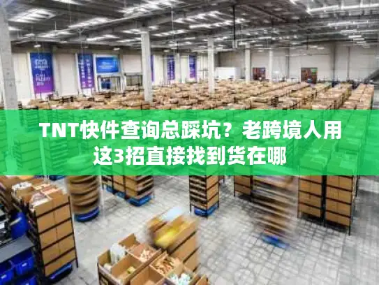 TNT快件查询总踩坑？老跨境人用这3招直接找到货在哪