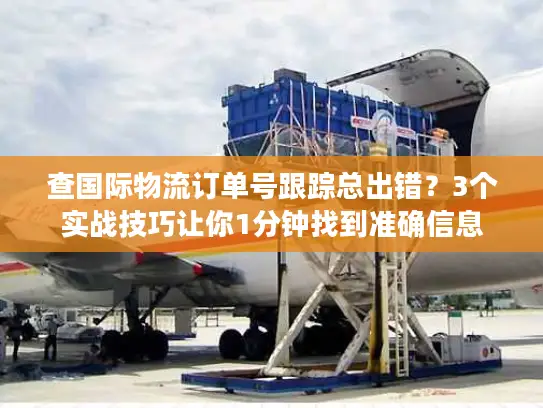 查国际物流订单号跟踪总出错？3个实战技巧让你1分钟找到准确信息