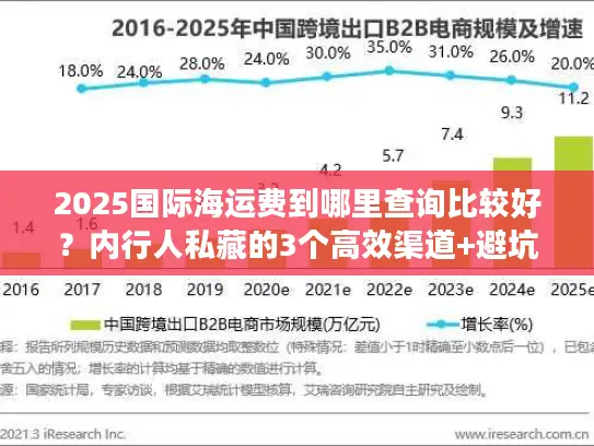 2025国际海运费到哪里查询比较好？内行人私藏的3个高效渠道+避坑技巧