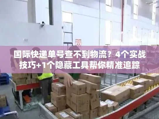 国际快递单号查不到物流？4个实战技巧+1个隐藏工具帮你精准追踪