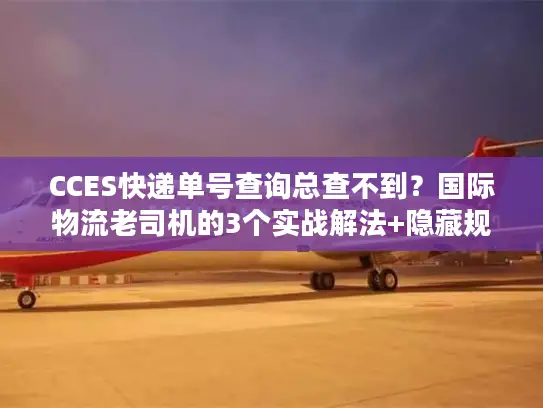 CCES快递单号查询总查不到？国际物流老司机的3个实战解法+隐藏规则