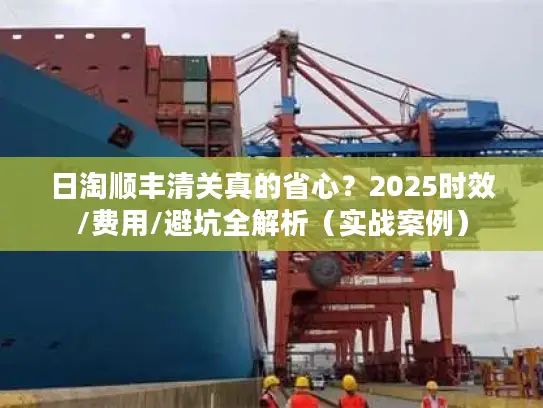 日淘顺丰清关真的省心？2025时效/费用/避坑全解析（实战案例）