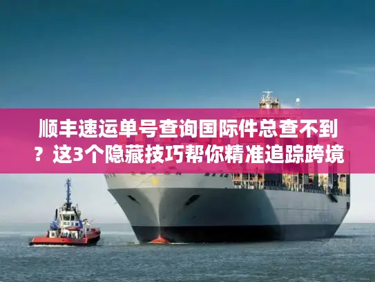 顺丰速运单号查询国际件总查不到？这3个隐藏技巧帮你精准追踪跨境包裹