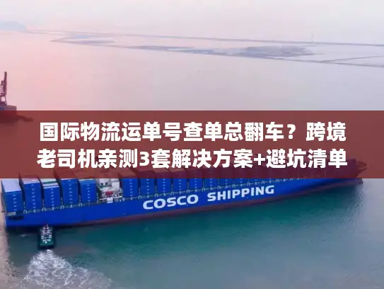 国际物流运单号查单总翻车？跨境老司机亲测3套解决方案+避坑清单