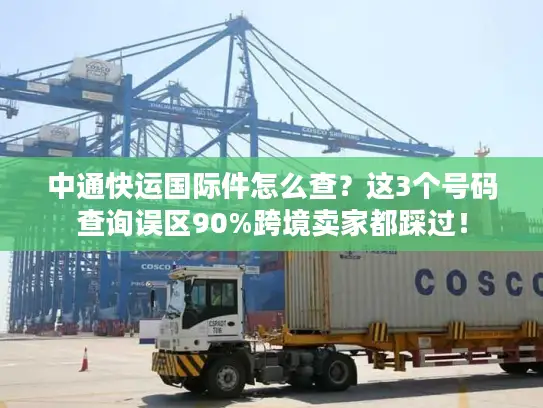 中通快运国际件怎么查？这3个号码查询误区90%跨境卖家都踩过！