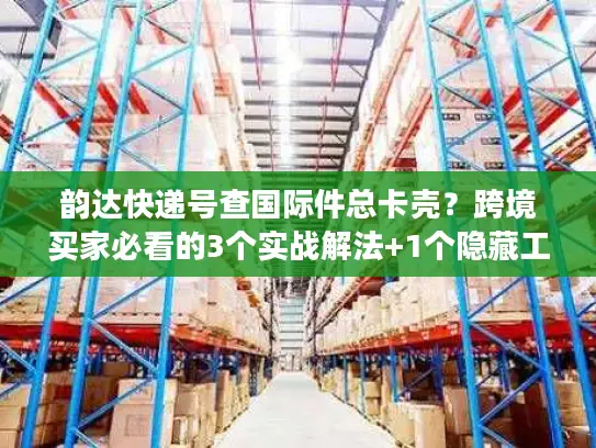 韵达快递号查国际件总卡壳？跨境买家必看的3个实战解法+1个隐藏工具