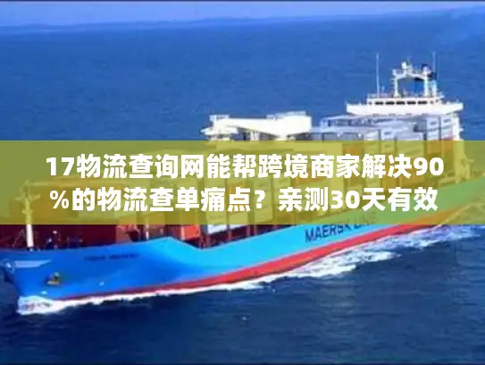 17物流查询网能帮跨境商家解决90%的物流查单痛点？亲测30天有效