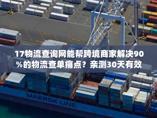 17物流查询网能帮跨境商家解决90%的物流查单痛点？亲测30天有效