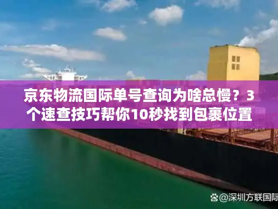 京东物流国际单号查询为啥总慢？3个速查技巧帮你10秒找到包裹位置！