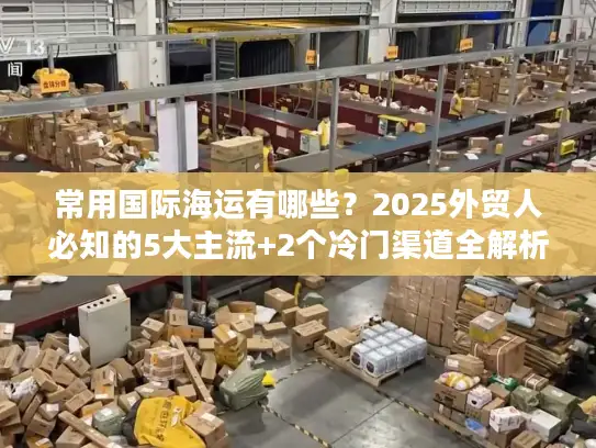 常用国际海运有哪些？2025外贸人必知的5大主流+2个冷门渠道全解析