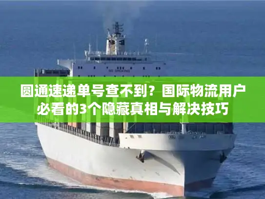 圆通速递单号查不到？国际物流用户必看的3个隐藏真相与解决技巧