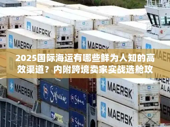2025国际海运有哪些鲜为人知的高效渠道？内附跨境卖家实战选舱攻略
