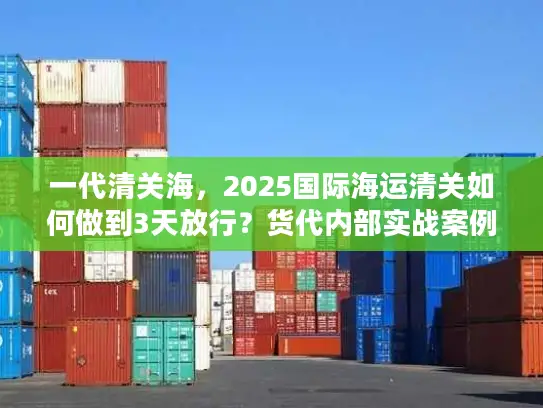 一代清关海，2025国际海运清关如何做到3天放行？货代内部实战案例揭秘
