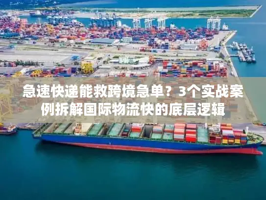 急速快递能救跨境急单？3个实战案例拆解国际物流快的底层逻辑